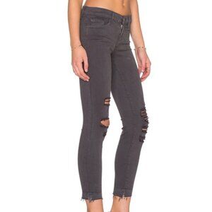 NWT J Brand Photo Ready Cropped Skinny Jeans - Demented Grey, Size 26